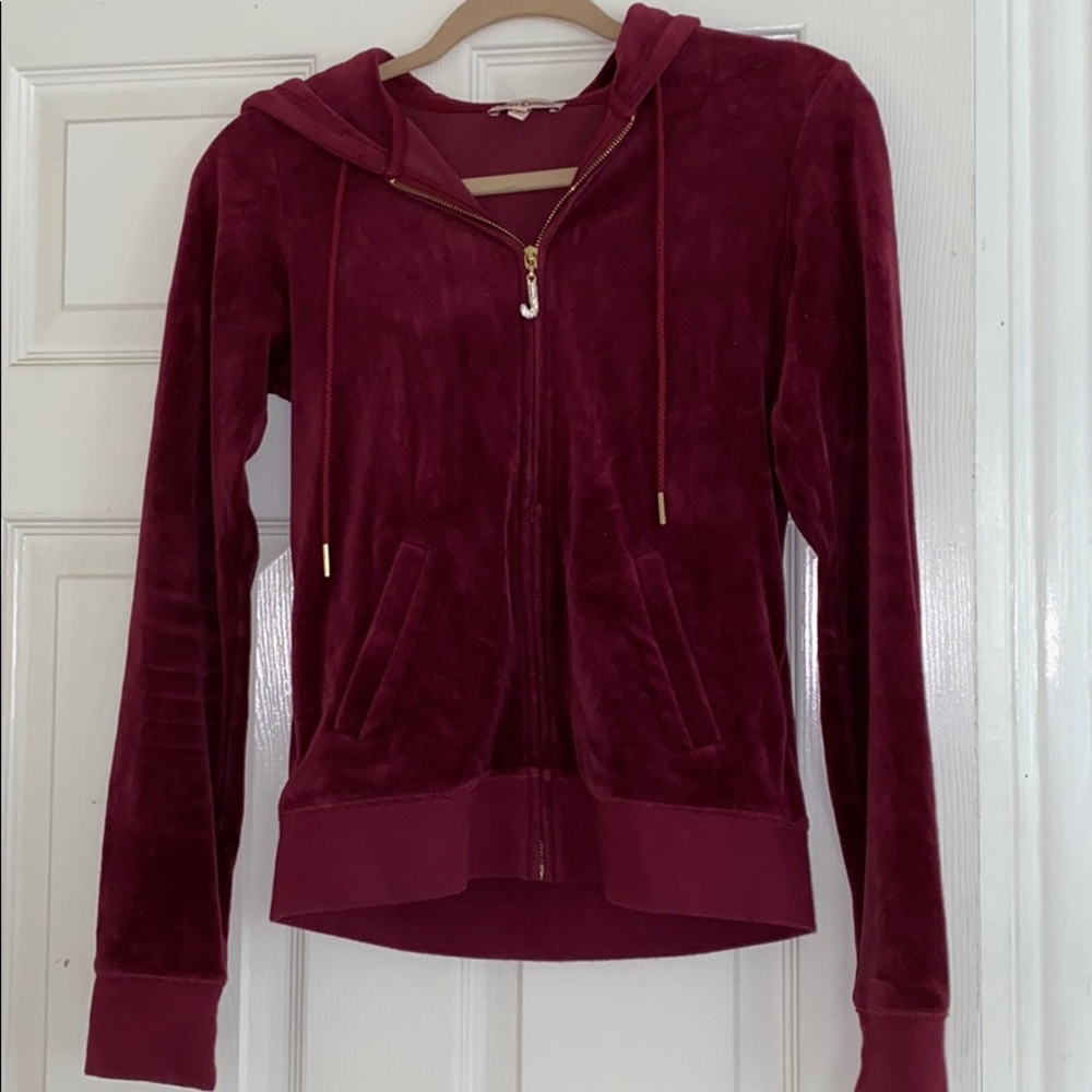 juicy couture zip-up